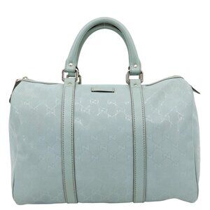 Gucci  Joy Medium GG Imprime Boston Bag Light Blue 193603